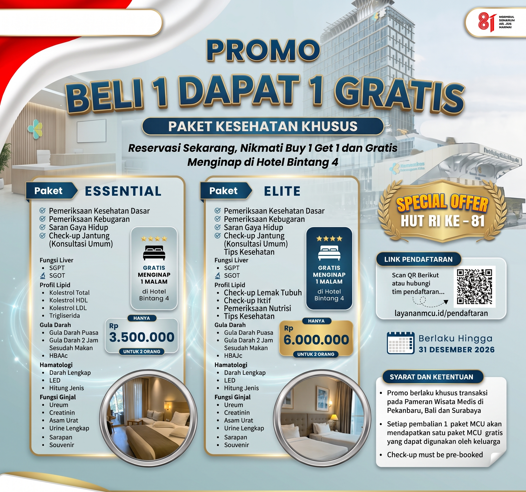 Skrining Kebugaran & Tubuh Sehat